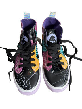 Nightmare Before Christmas High Top Sneakers Shoes Groundup Disney Women's 6